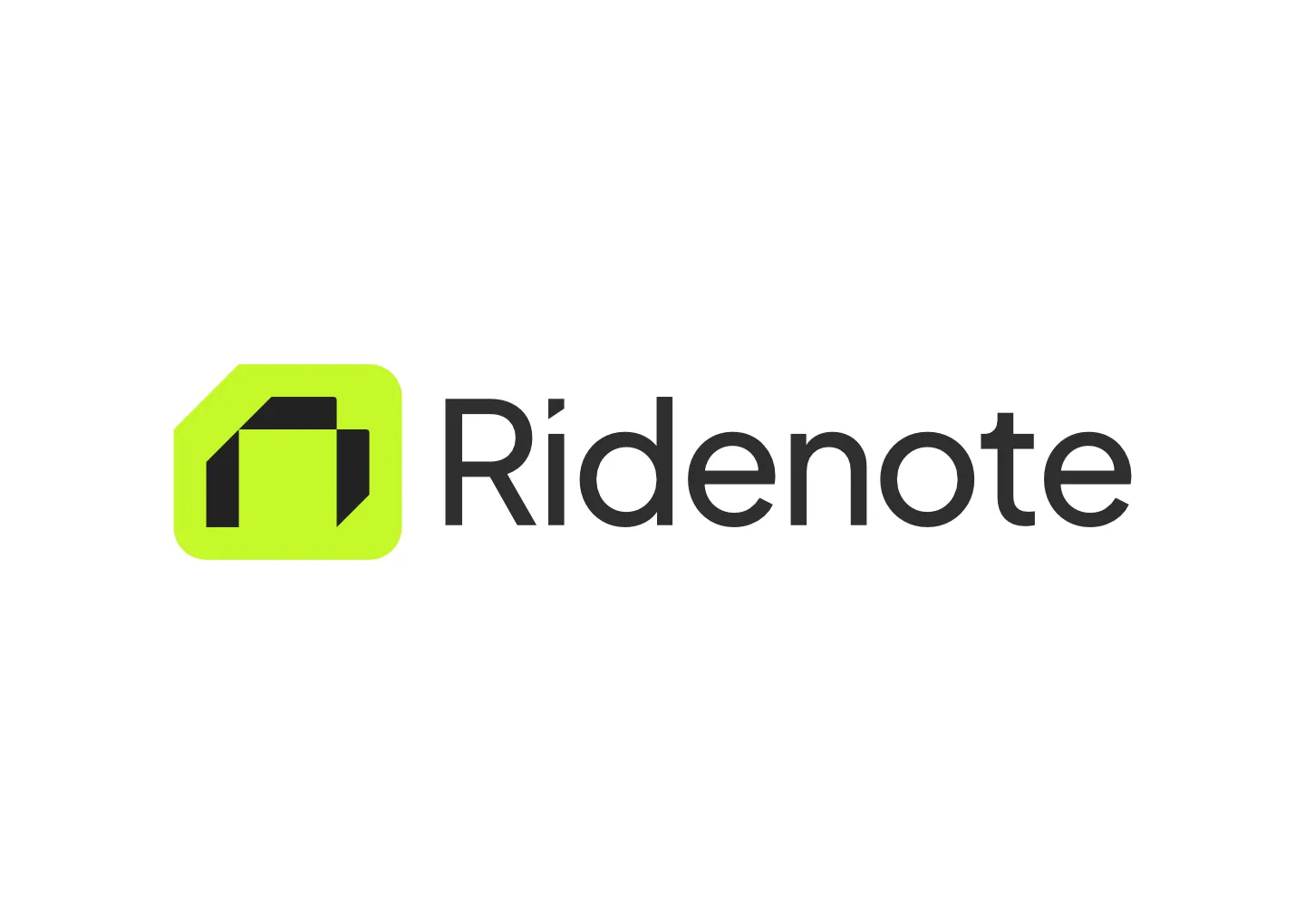 Ridenote logo design by Lumina7